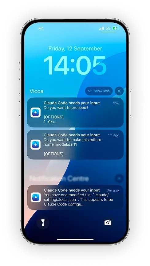 Push notifications