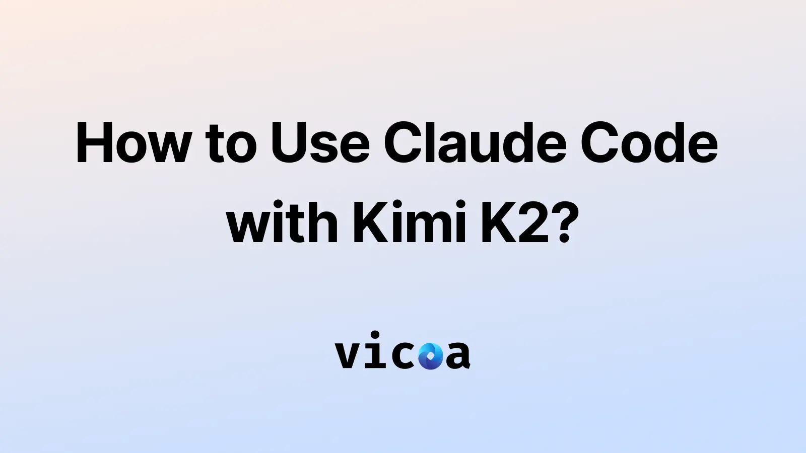 Claude Code with Kimi K2 integration